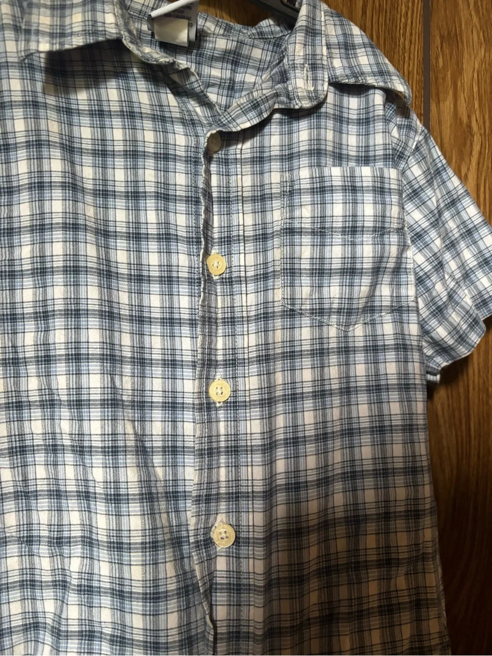 Old Navy Plaid Button-Up Shirt | Toddler Boys 4T